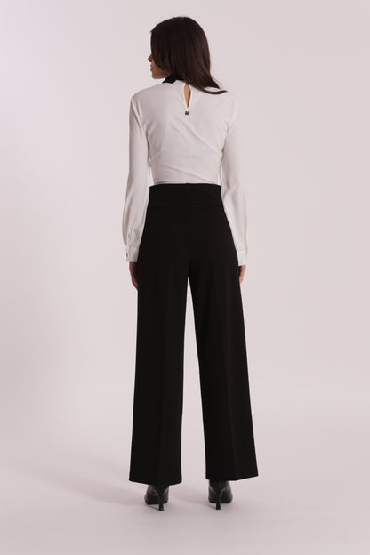 PANTALONE PALAZZO IN CREPE