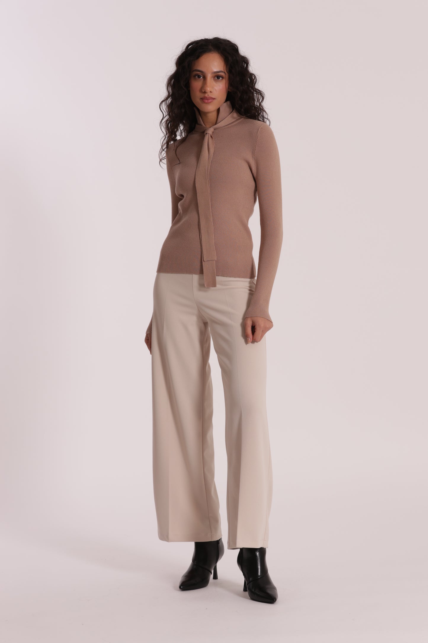 PANTALONE PALAZZO IN CREPE