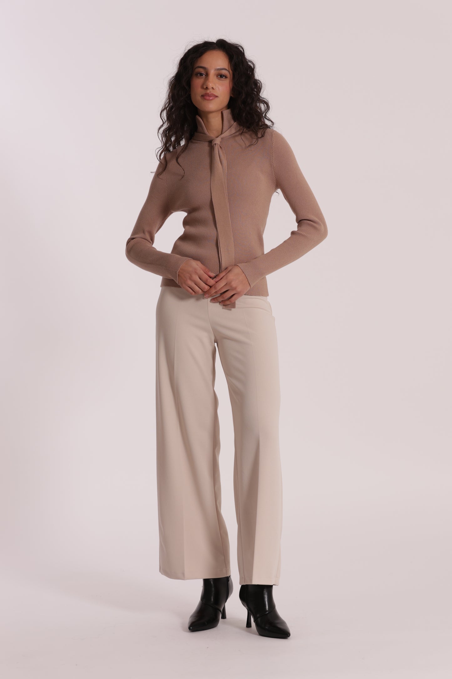 PANTALONE PALAZZO IN CREPE