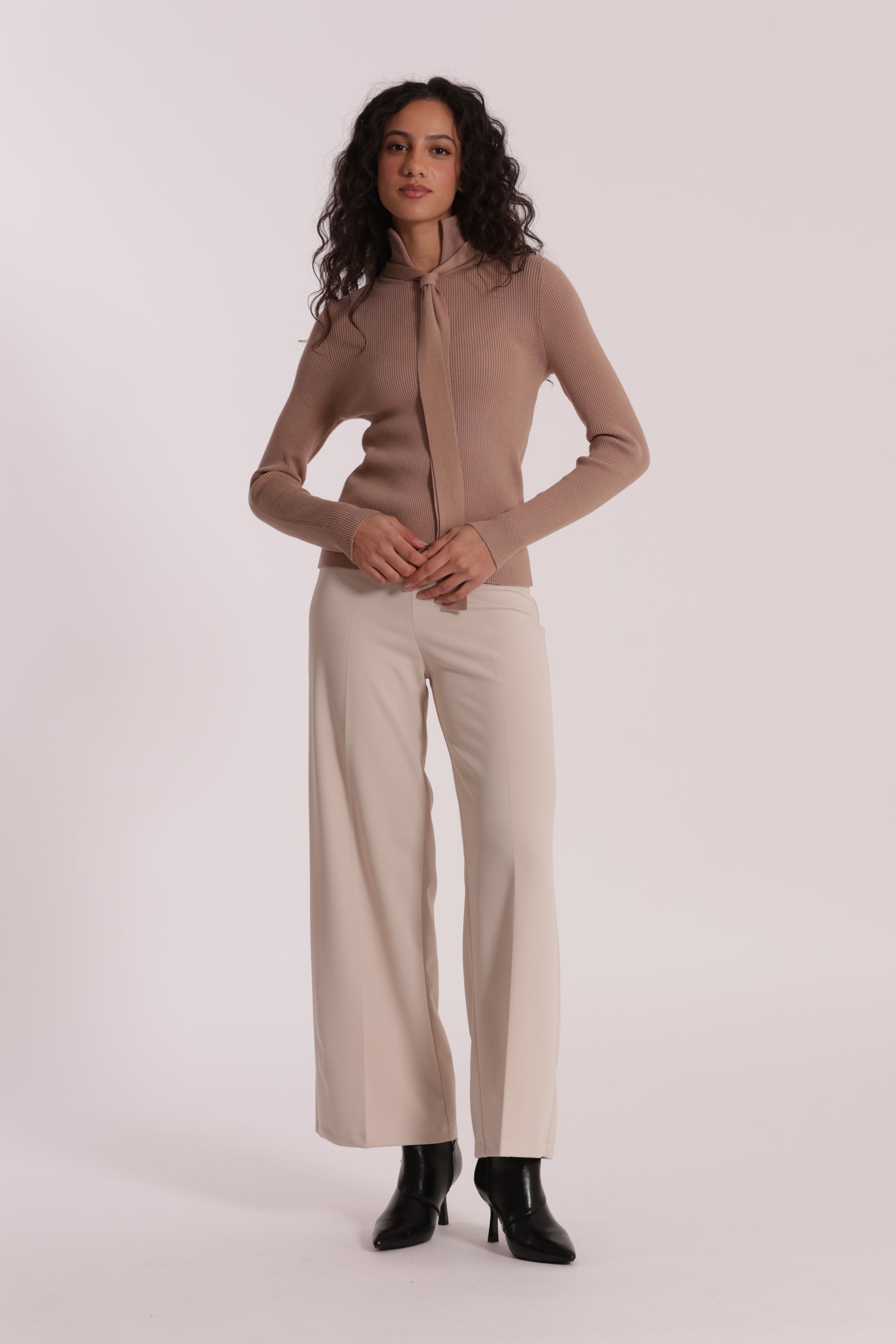 PANTALONE PALAZZO IN CREPE