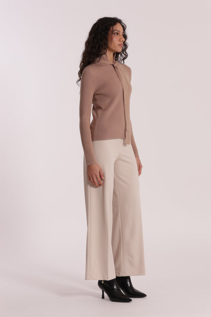 PANTALONE PALAZZO IN CREPE