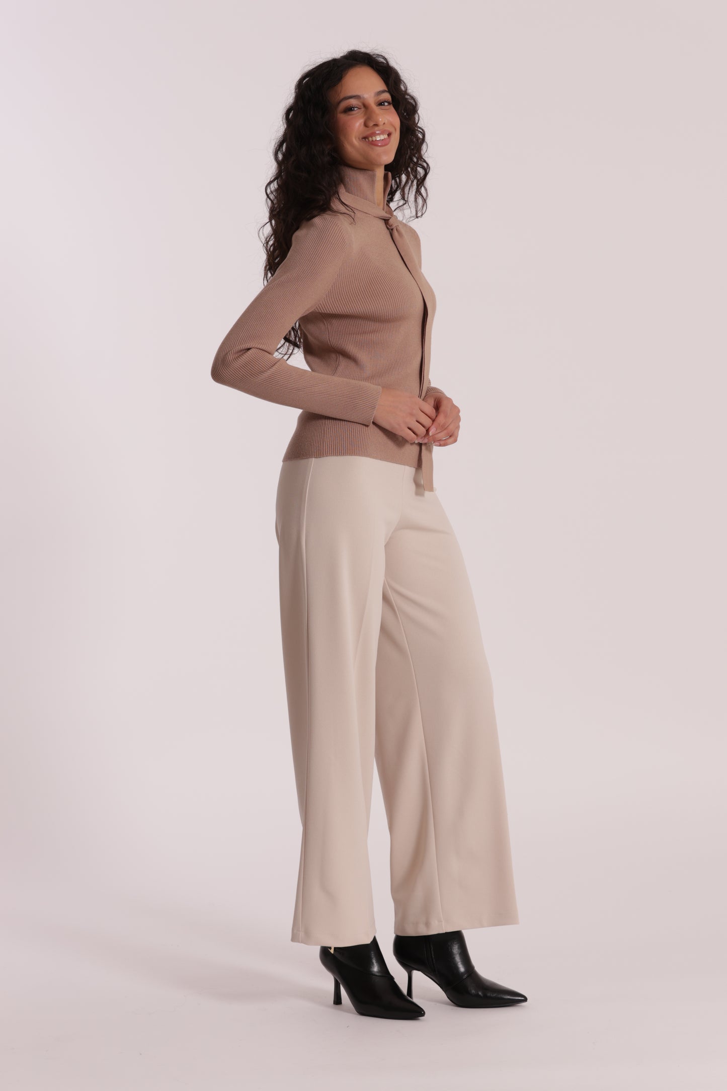 PANTALONE PALAZZO IN CREPE