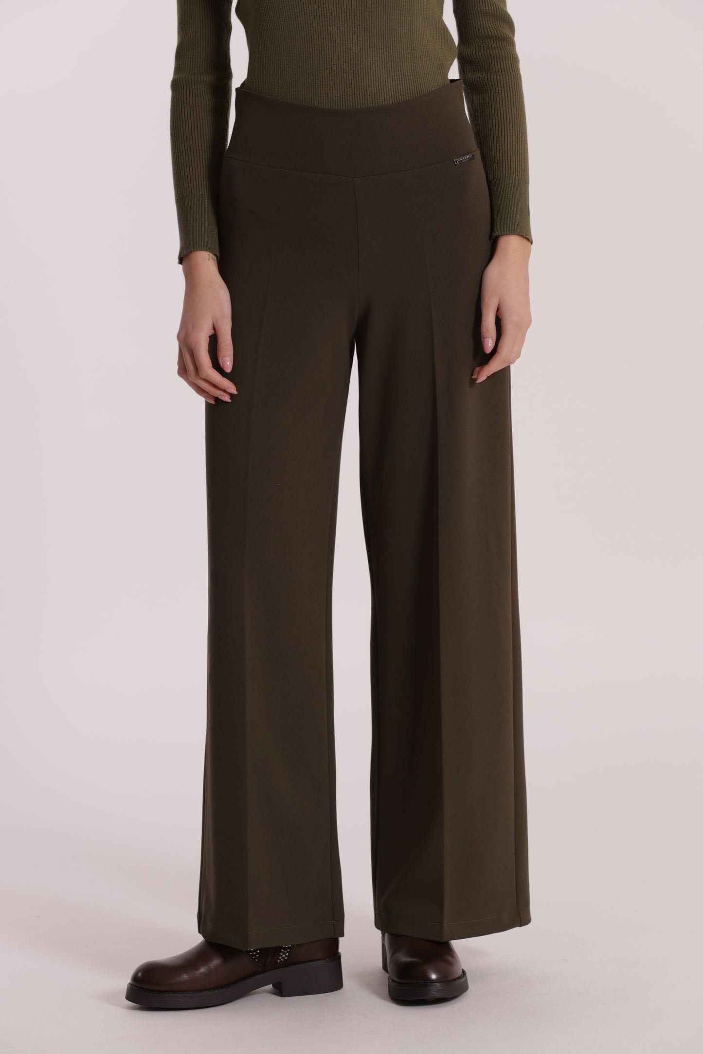 PANTALONE PALAZZO IN CREPE