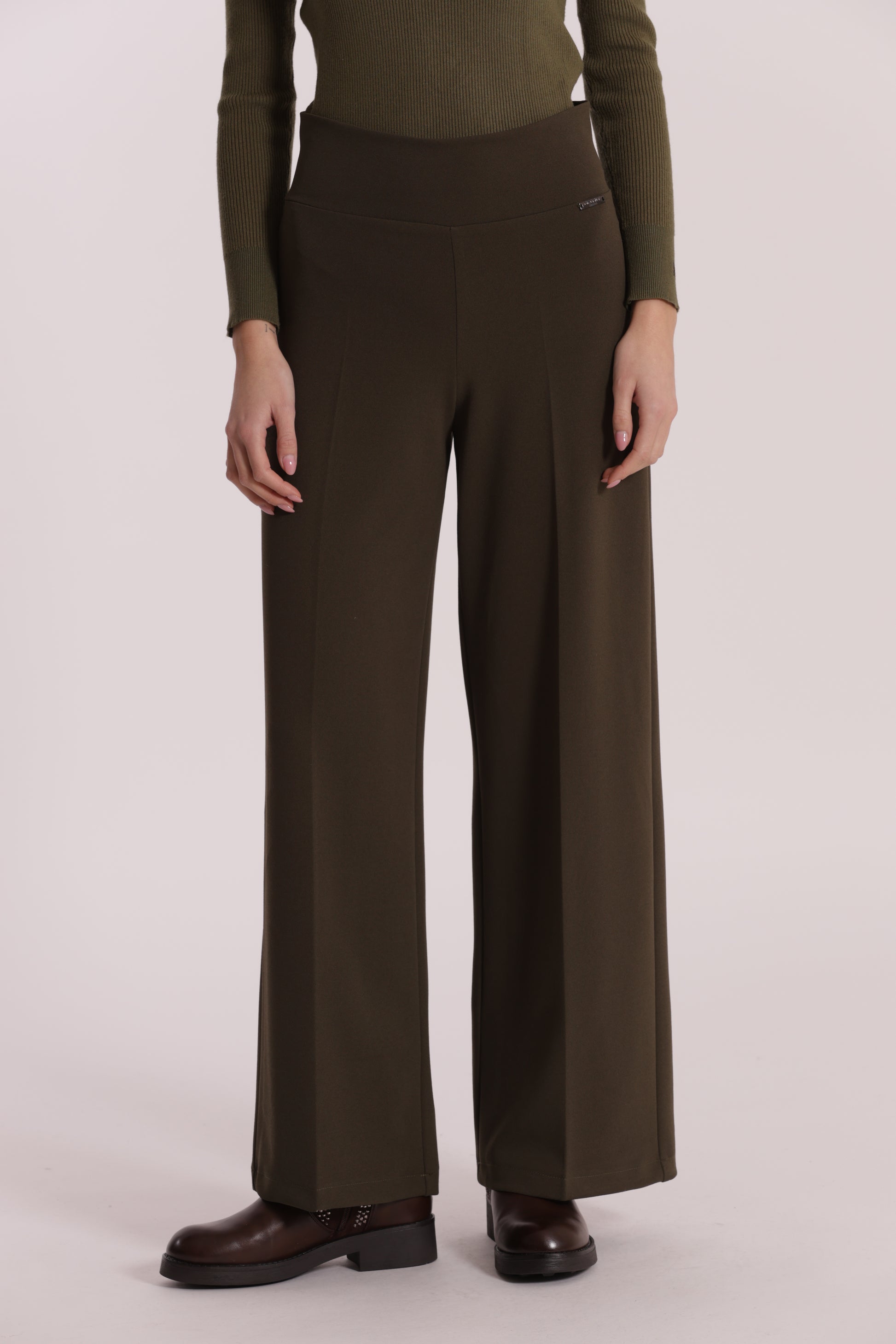 PANTALONE PALAZZO IN CREPE