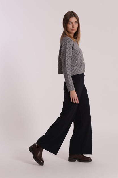 PANTALONE PALAZZO IN CREPE