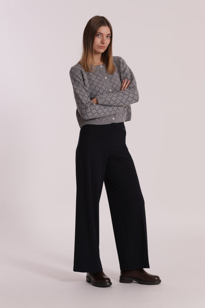 PANTALONE PALAZZO IN CREPE