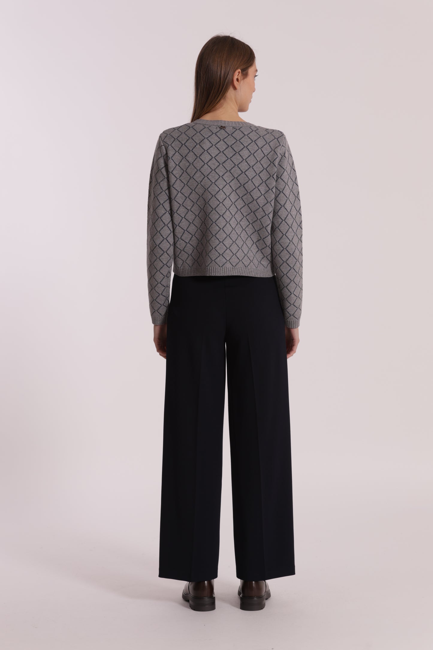 PANTALONE PALAZZO IN CREPE