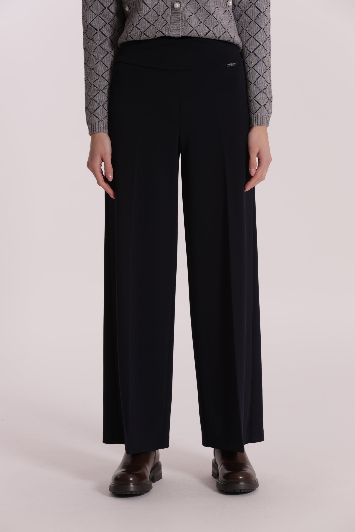 PANTALONE PALAZZO IN CREPE