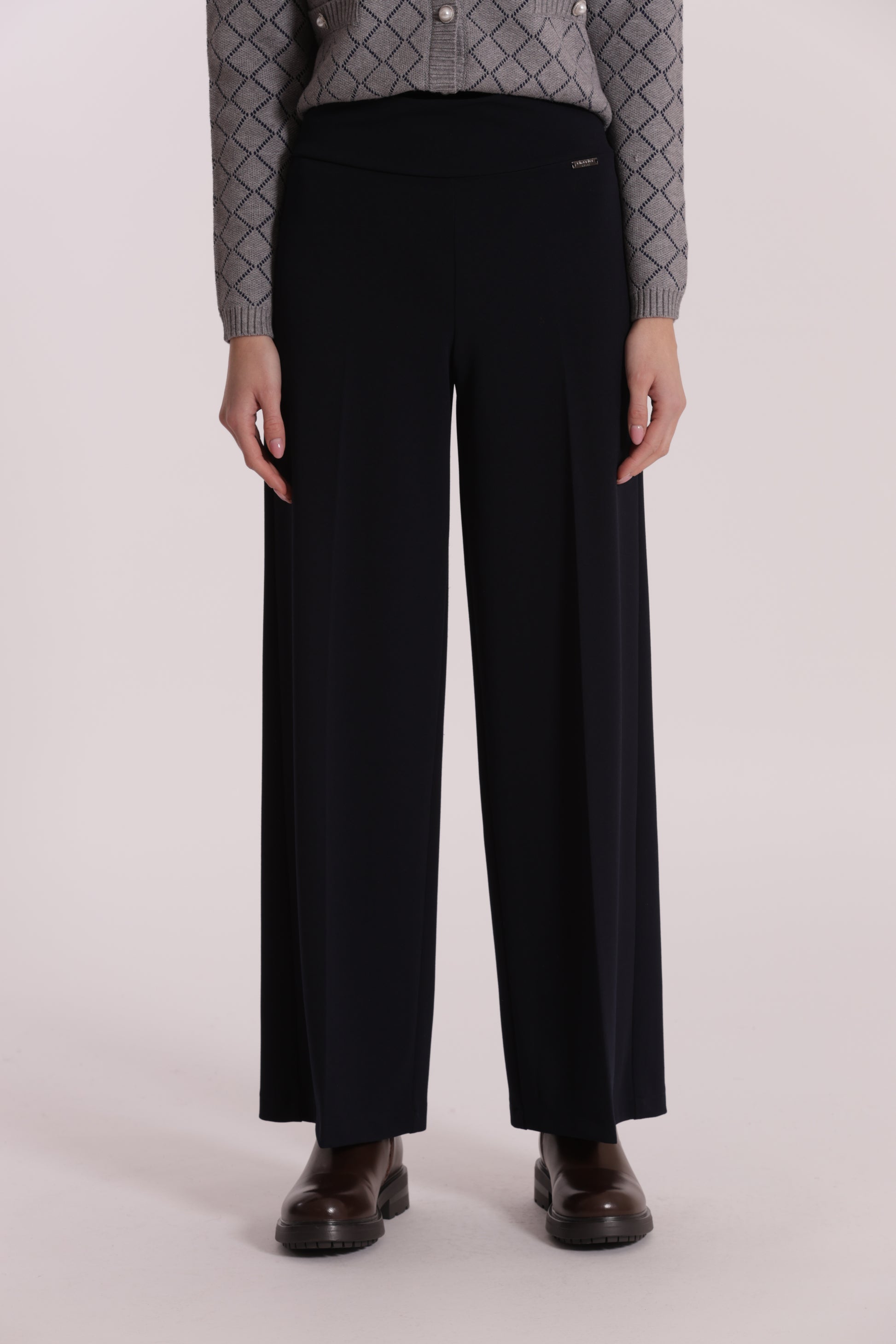 PANTALONE PALAZZO IN CREPE