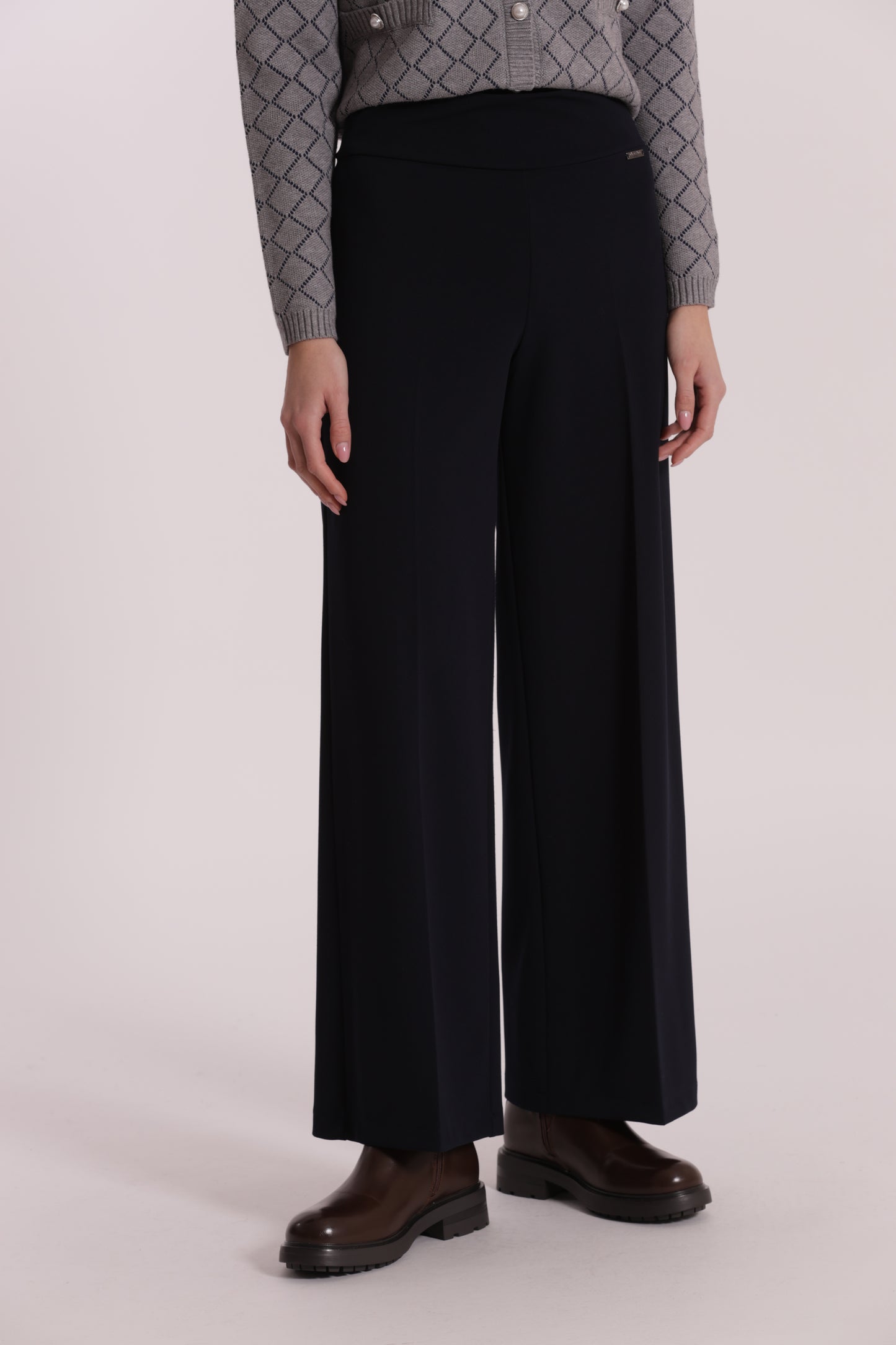 PANTALONE PALAZZO IN CREPE