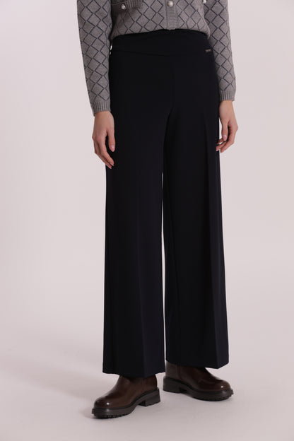 PANTALONE PALAZZO IN CREPE