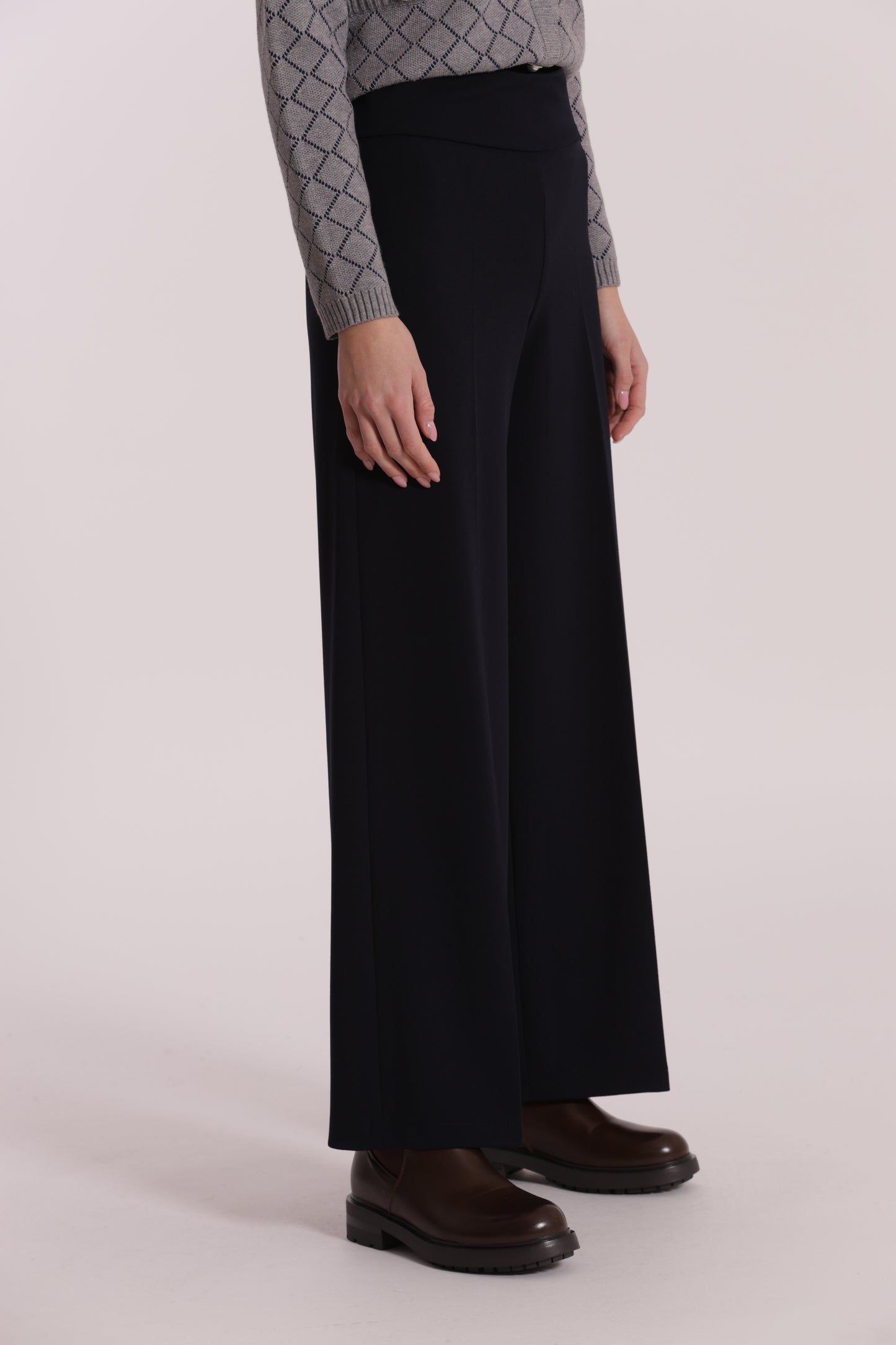 PANTALONE PALAZZO IN CREPE