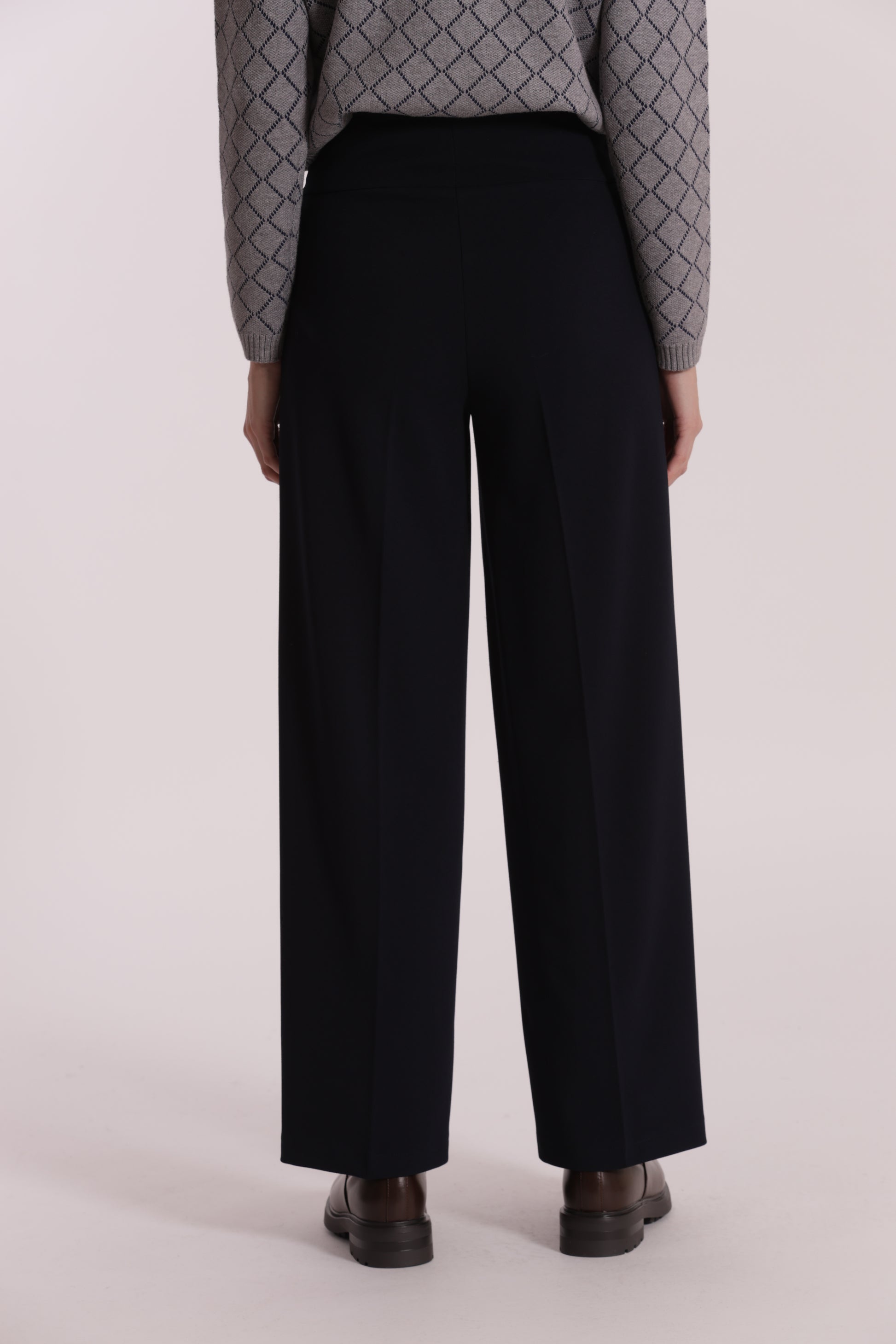 PANTALONE PALAZZO IN CREPE