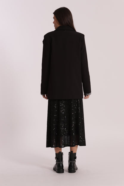 GONNA LONGUETTE IN PAILLETTES