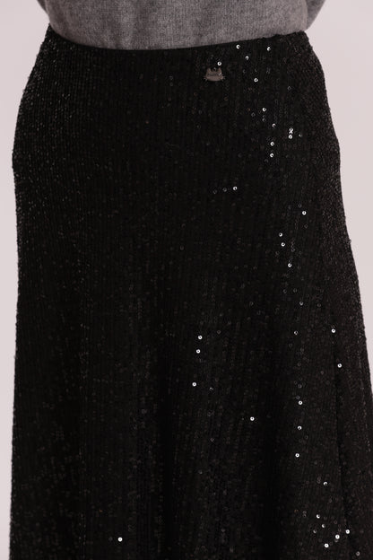 GONNA LONGUETTE IN PAILLETTES