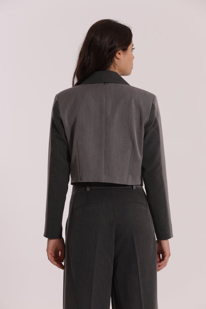 GIACCA CROPPED COLOR BLOCK