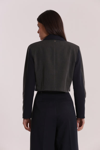 GIACCA CROPPED COLOR BLOCK