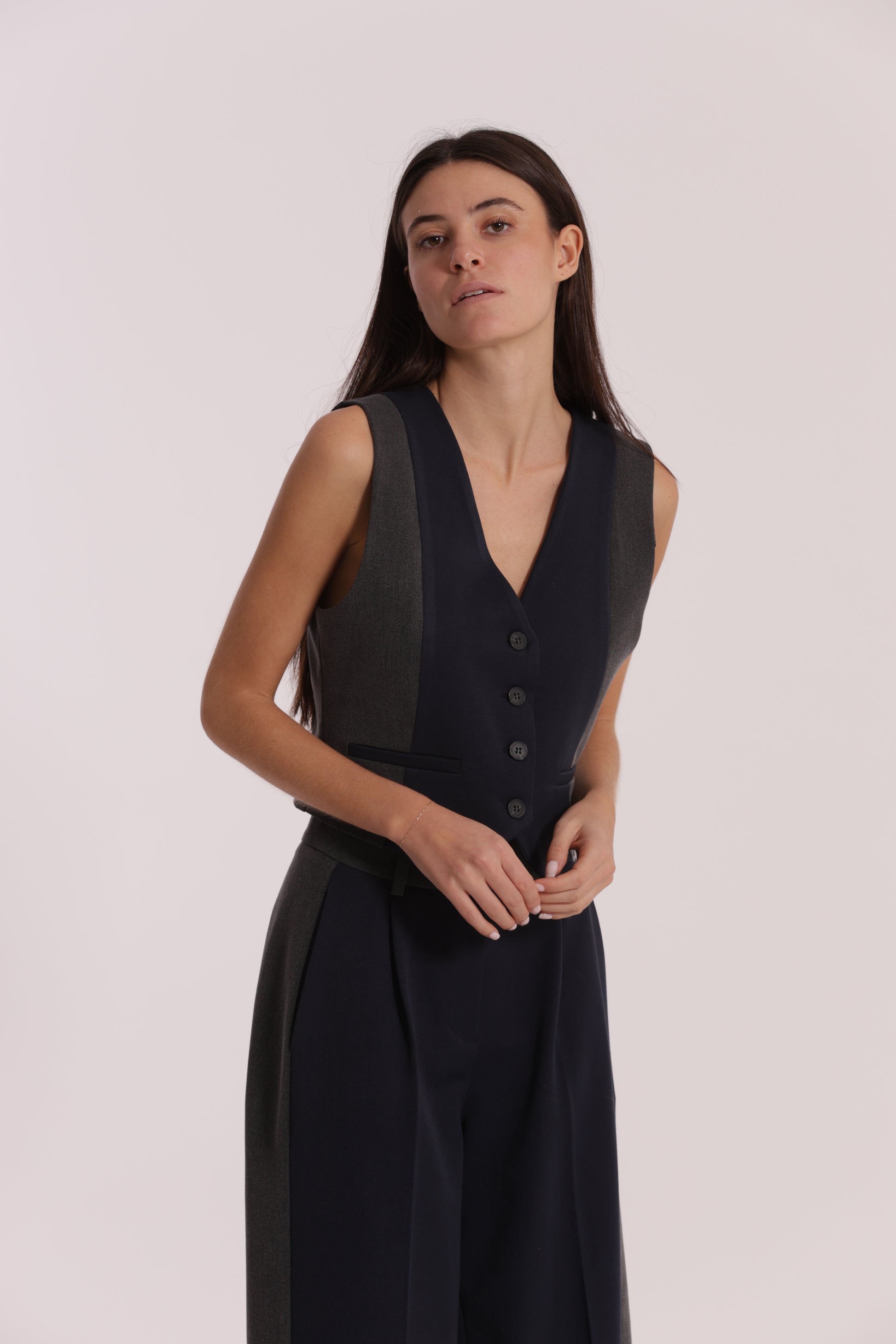 GILET COLOR BLOCK