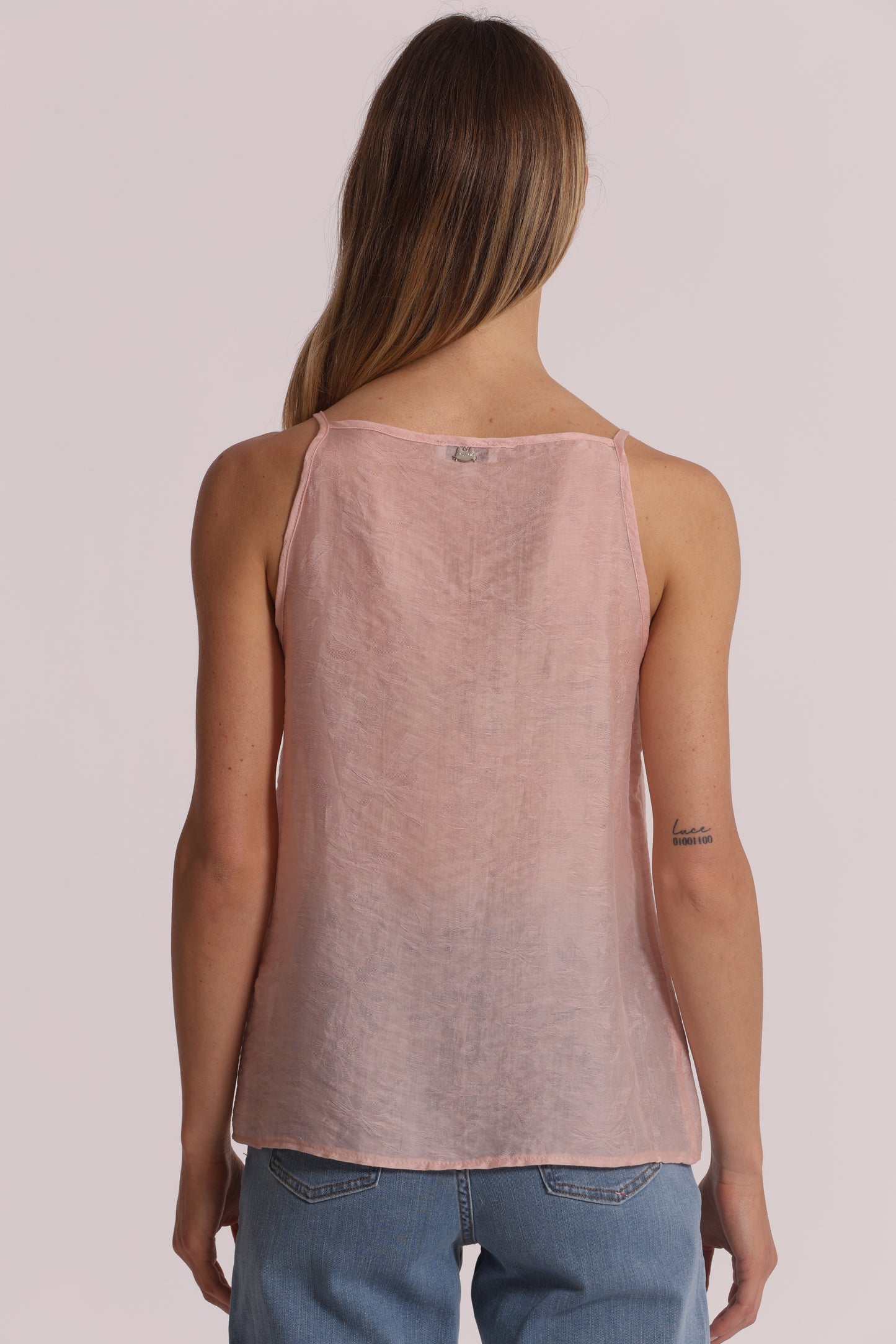 TOP IN TESSUTO JACQUARD