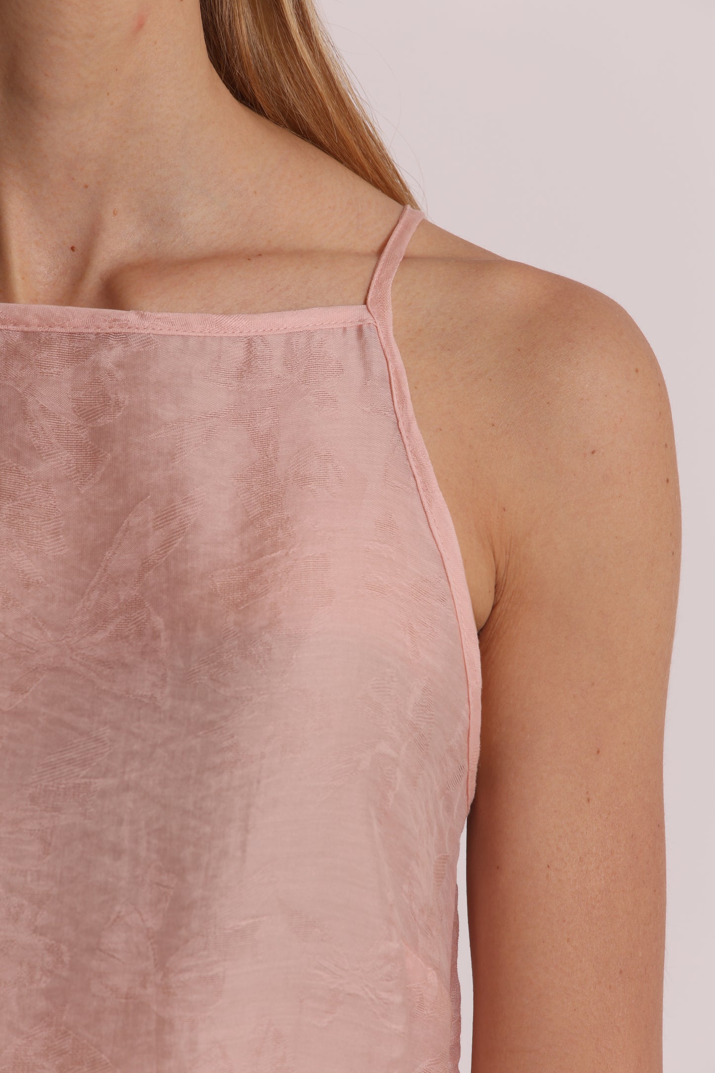 TOP IN TESSUTO JACQUARD