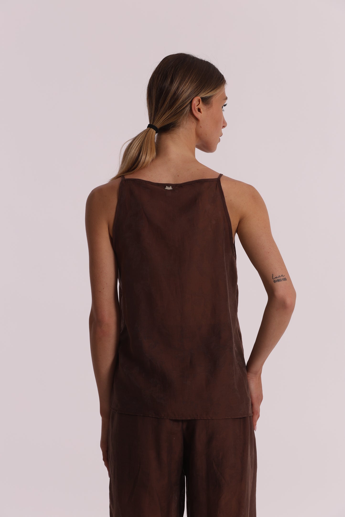 TOP IN TESSUTO JACQUARD