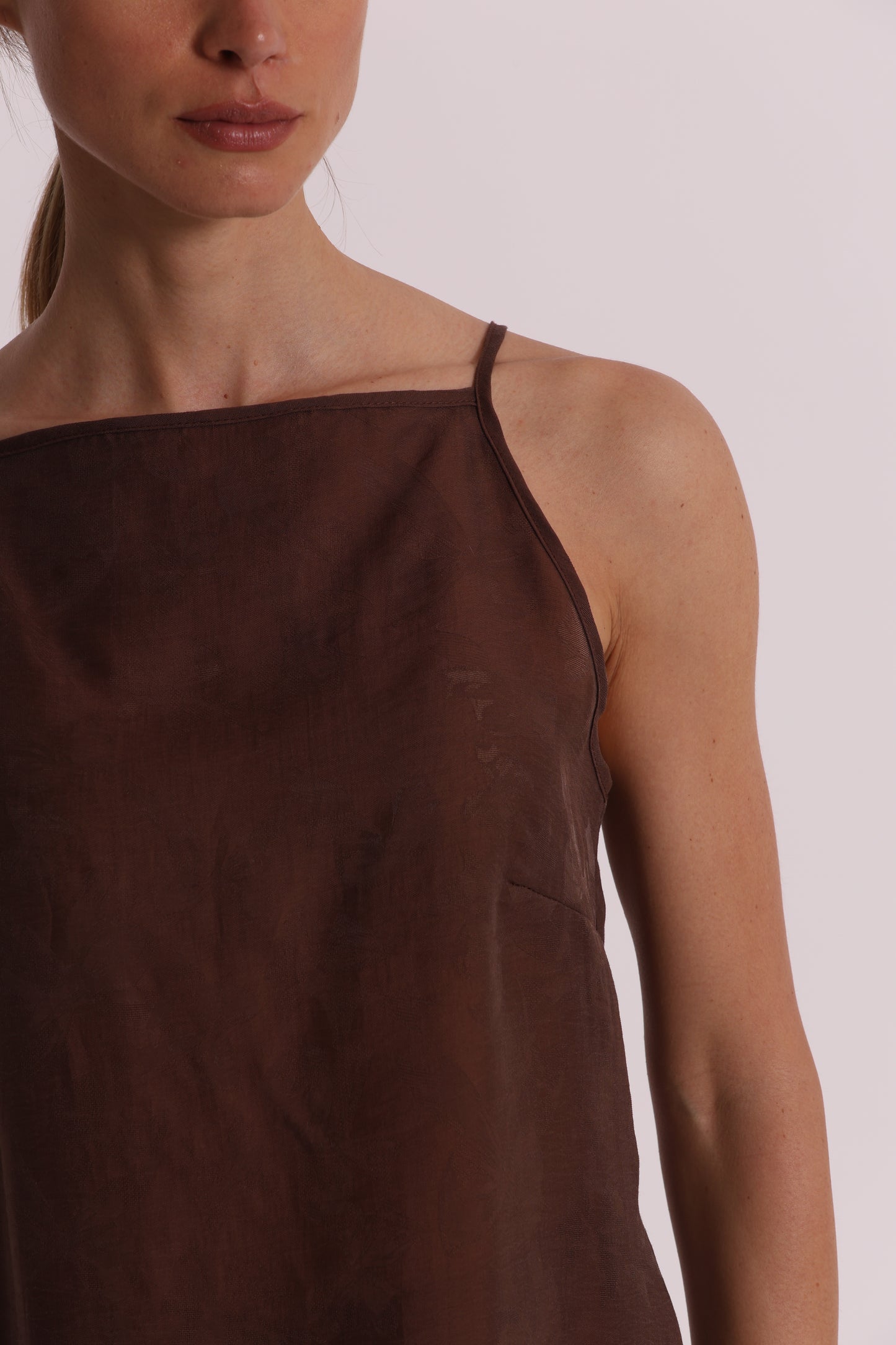 TOP IN TESSUTO JACQUARD