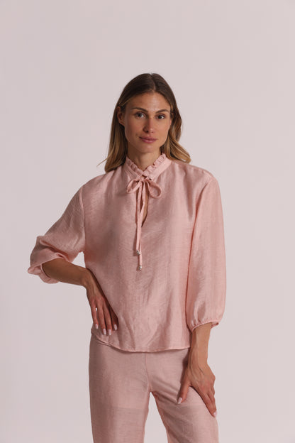 BLUSA IN TESSUTO JACQUARD