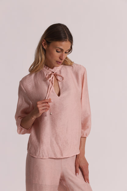 BLUSA IN TESSUTO JACQUARD