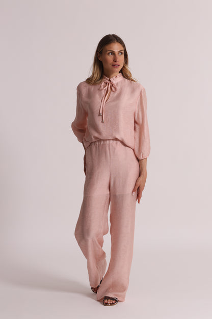 BLUSA IN TESSUTO JACQUARD