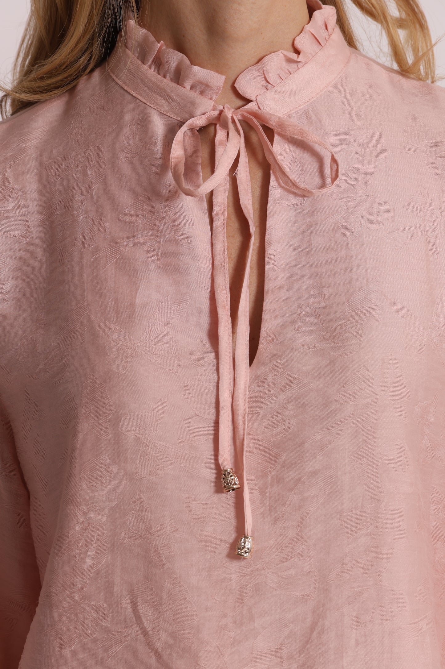 BLUSA IN TESSUTO JACQUARD