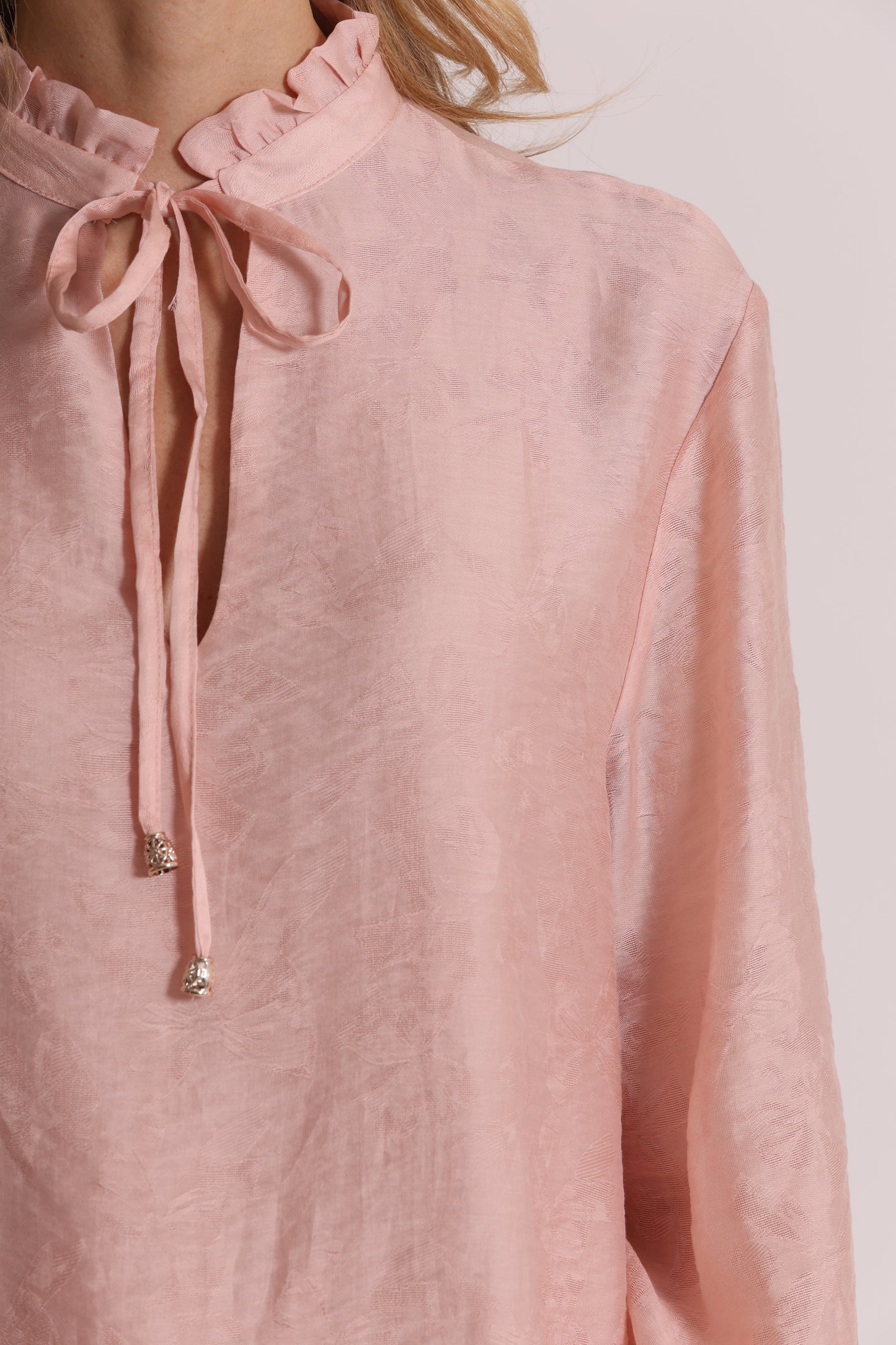 BLUSA IN TESSUTO JACQUARD