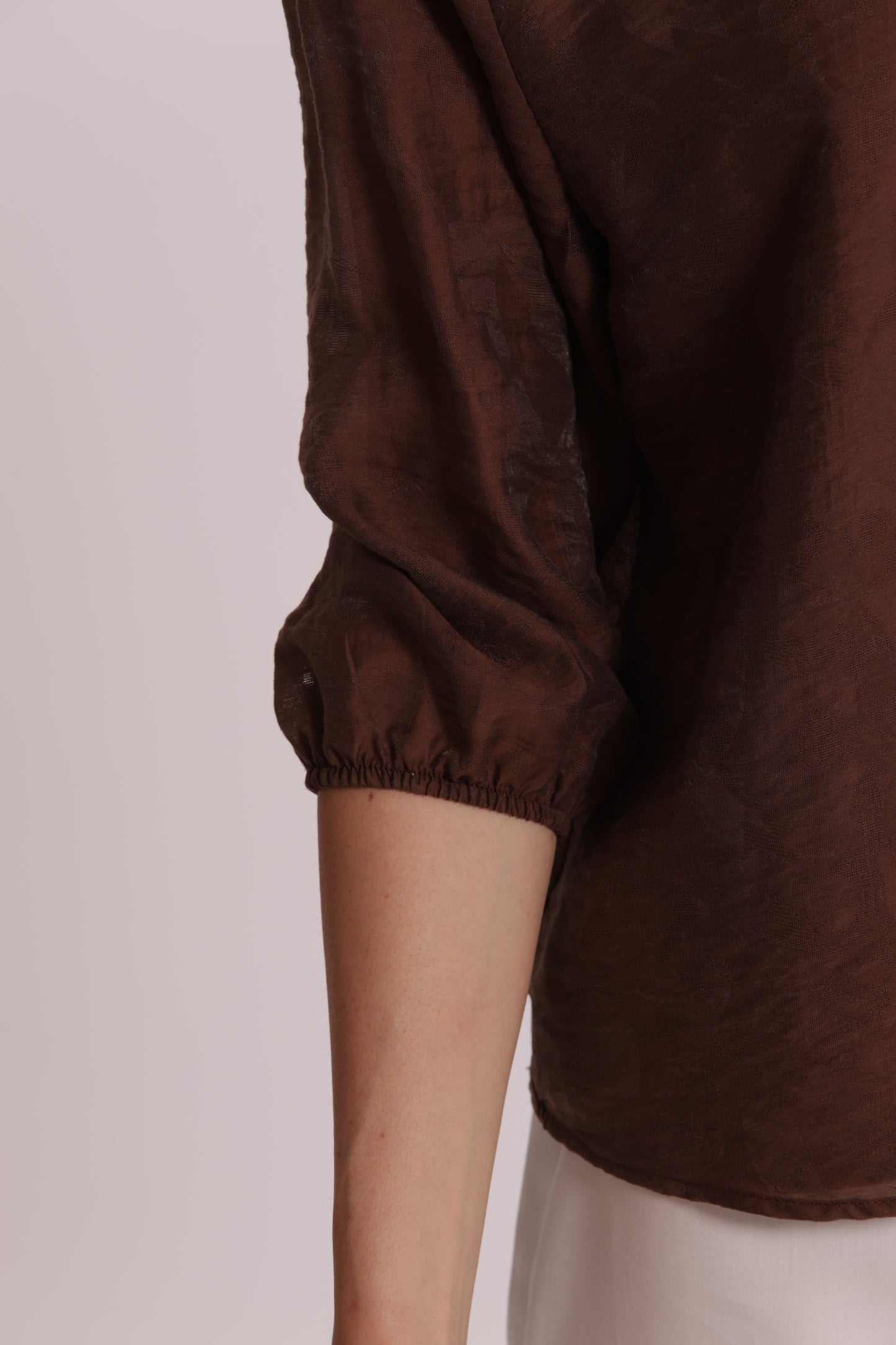 BLUSA IN TESSUTO JACQUARD