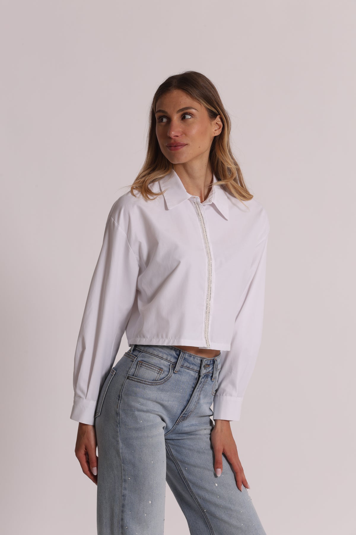 CAMICIA CROPPED