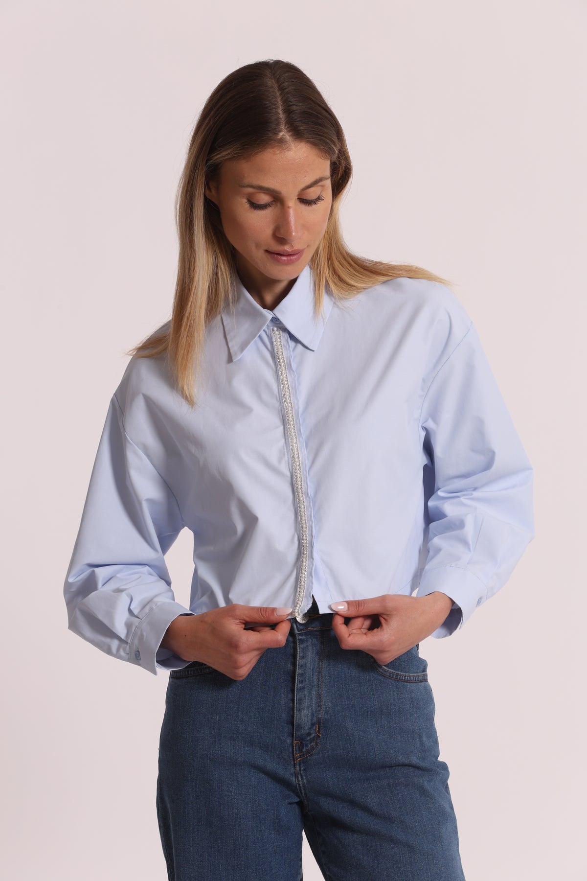 CAMICIA CROPPED