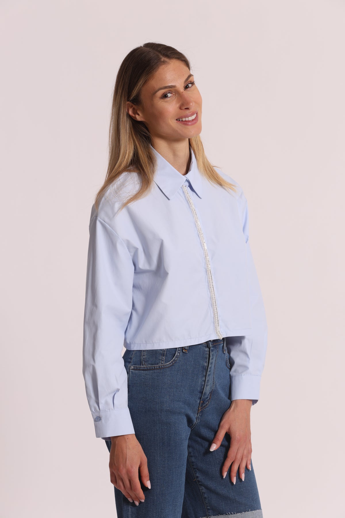 CAMICIA CROPPED