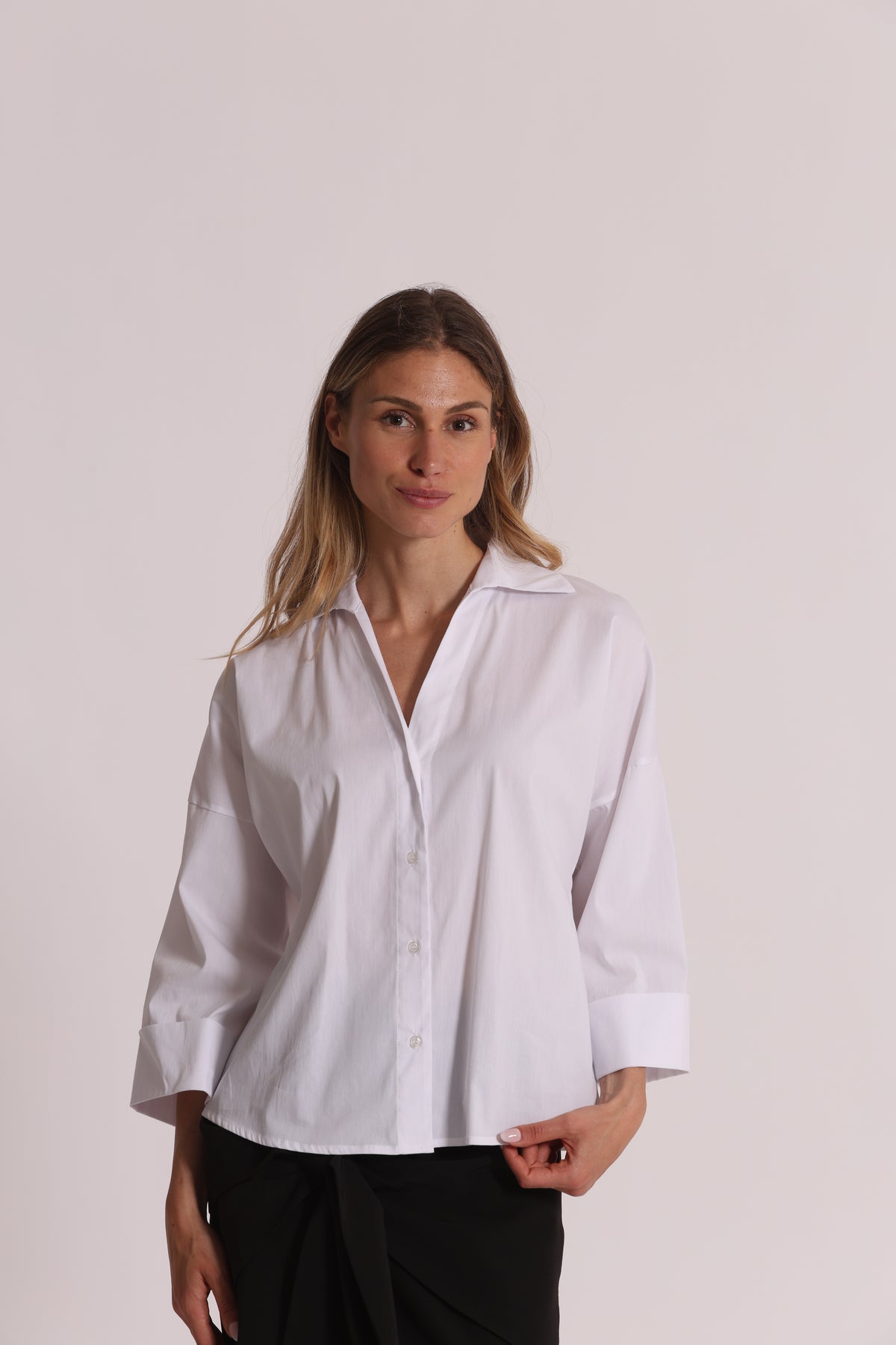 CAMICIA A MANICHE AMPIE