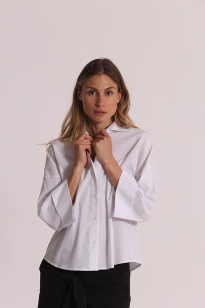 CAMICIA A MANICHE AMPIE
