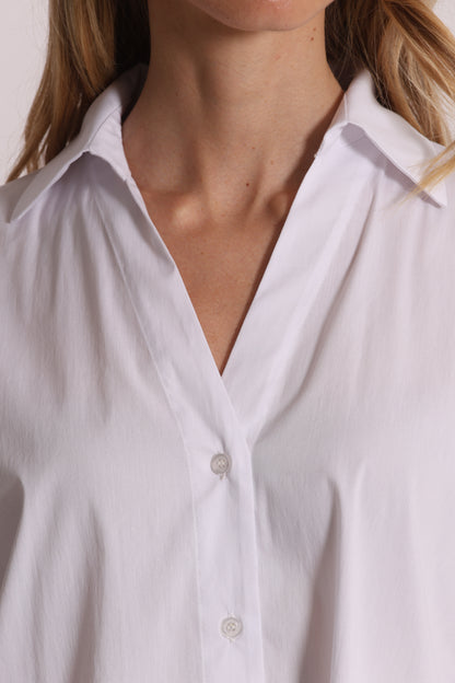CAMICIA A MANICHE AMPIE