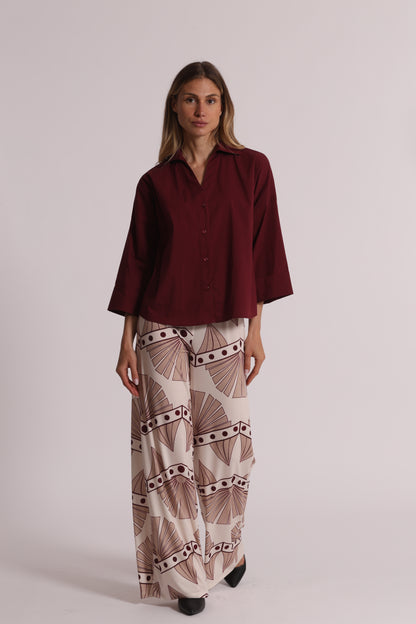 CAMICIA A MANICHE AMPIE