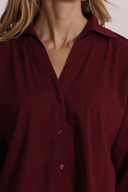 CAMICIA A MANICHE AMPIE