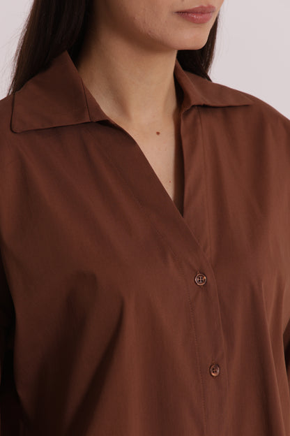 CAMICIA A MANICHE AMPIE