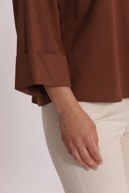 CAMICIA A MANICHE AMPIE