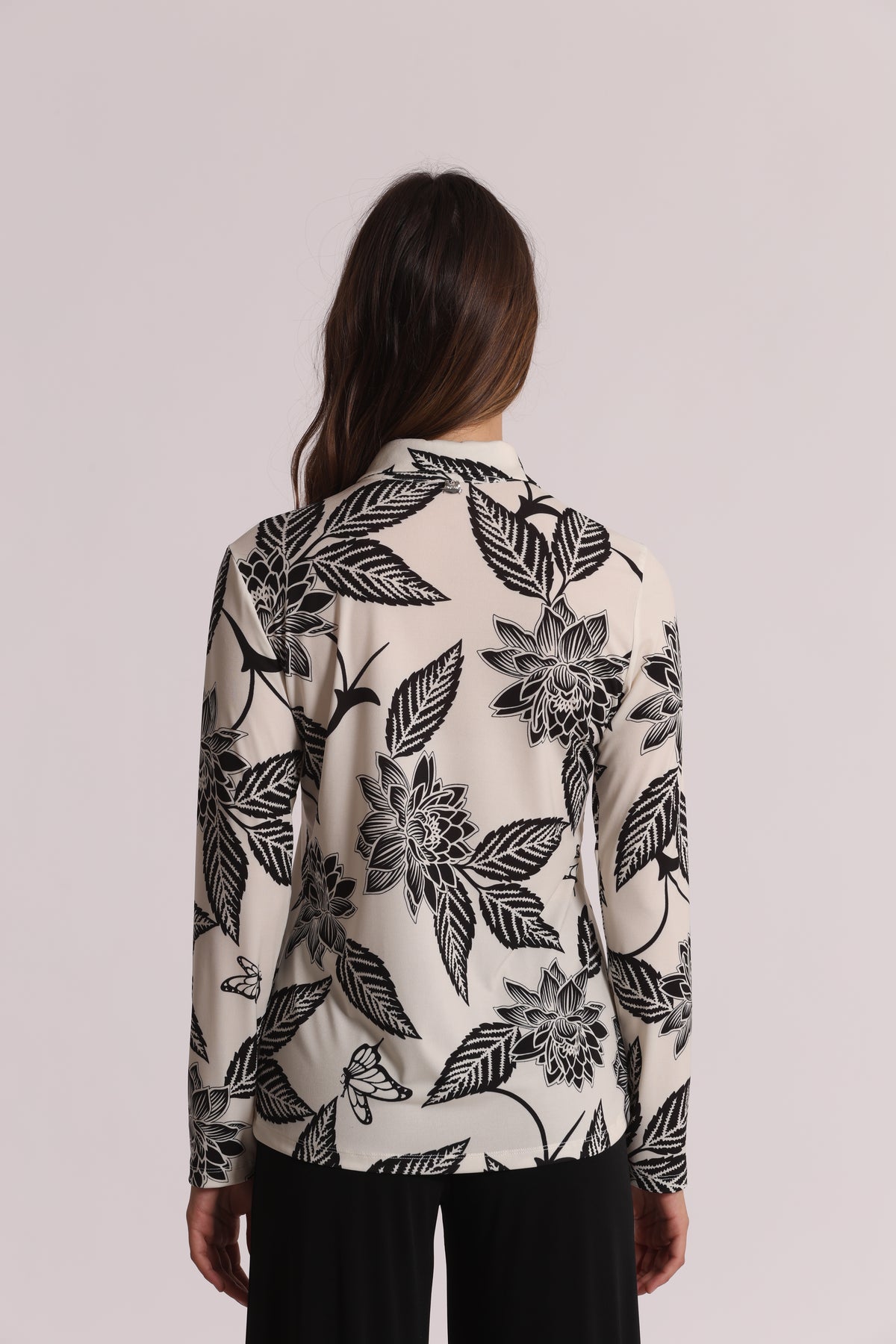 CAMICIA A MANICHE LUNGHE IN ITY IN FANTASIA