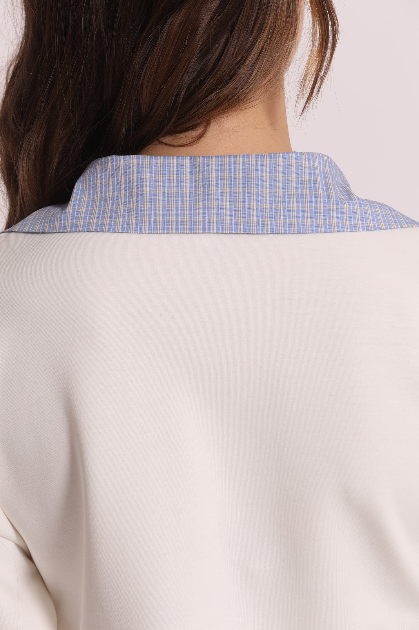 FELPA CROPPED CON DETTAGLI GIOIELLO