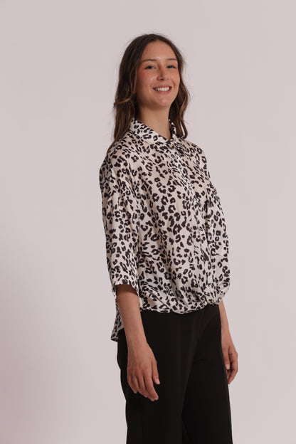 BLUSA CROPPED LEOPARDATA