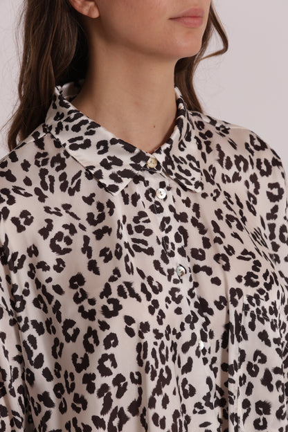 BLUSA CROPPED LEOPARDATA