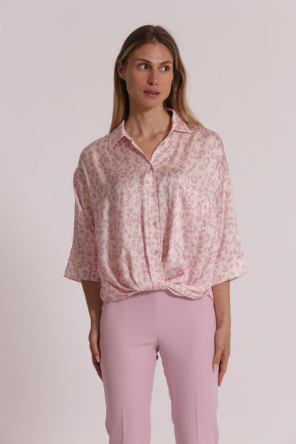 BLUSA CROPPED LEOPARDATA