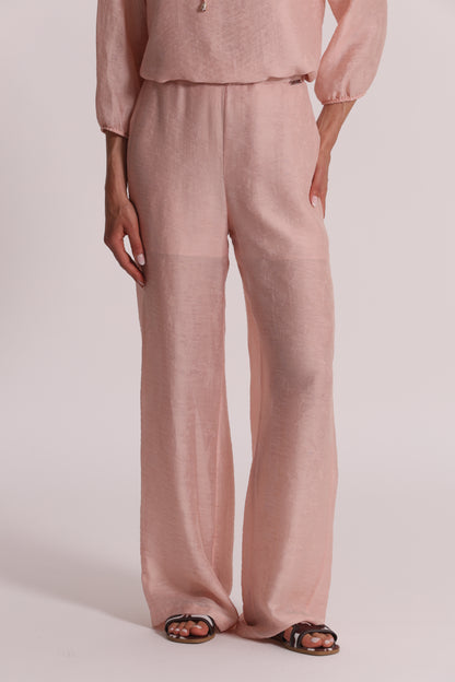 PANTALONE IN TESSUTO JACQUARD