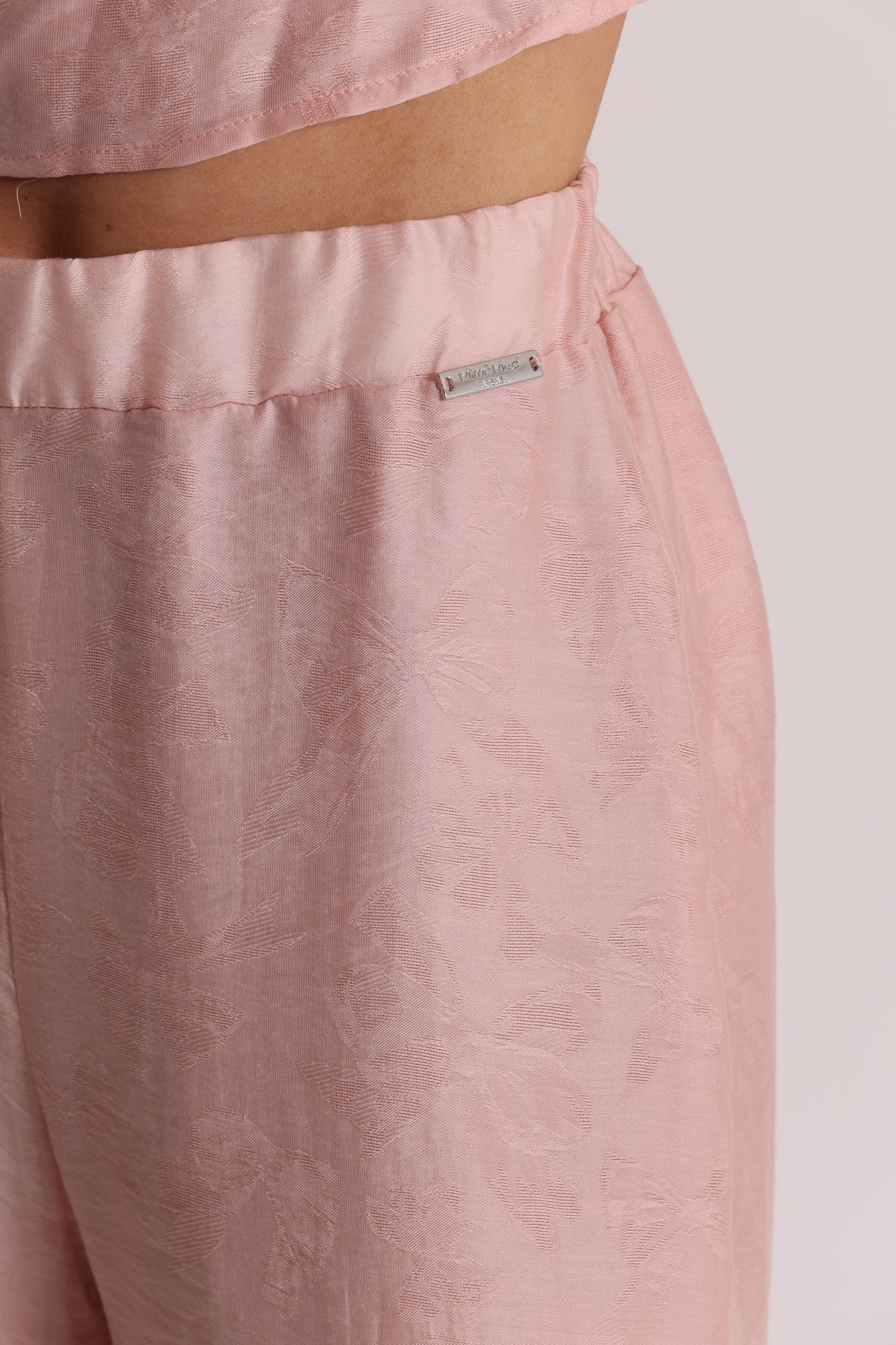 PANTALONE IN TESSUTO JACQUARD
