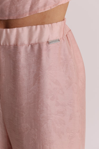 PANTALONE IN TESSUTO JACQUARD